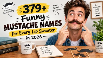 379+ funny mustache names for every lip sweater in 2026 with playful mustache ideas