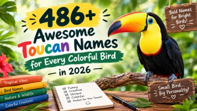 486 awesome toucan names for colorful birds in 2026 with a bright tropical toucan