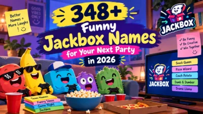 348+ funny Jackbox names for your next party in 2026